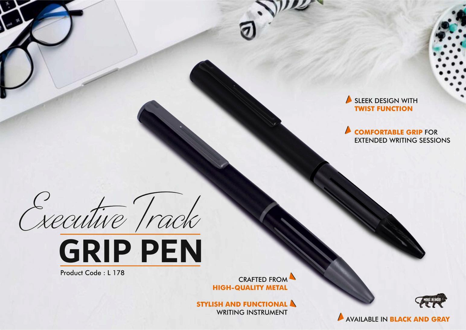 L178 – Executive Track Grip Pen