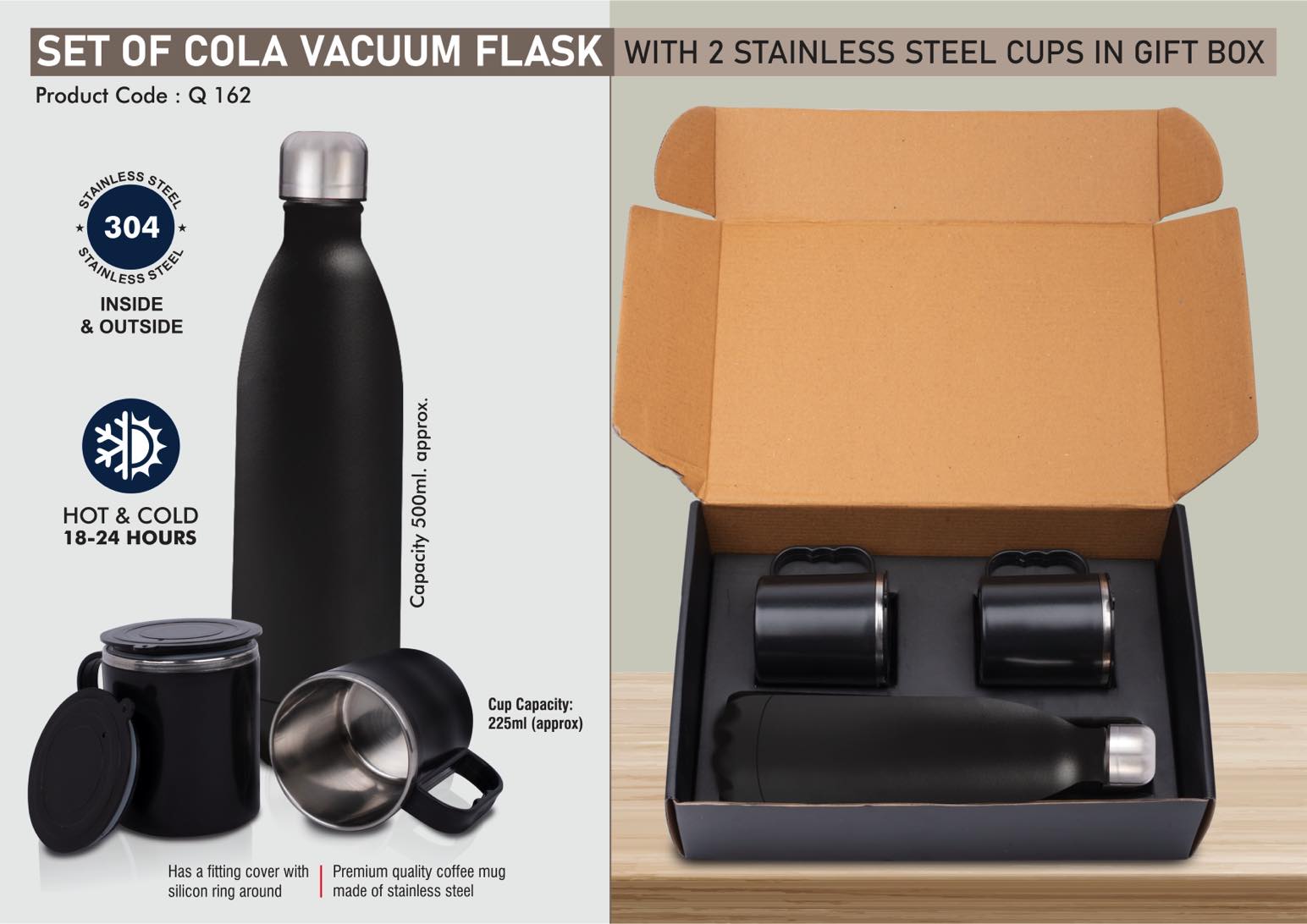 Q162 – Set of Cola Vacuum Flask