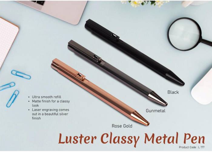 L177 – Luster Classy Metal Pen