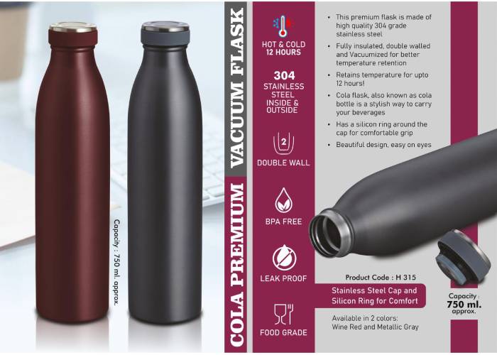 H315 – Cola Premium Vacuum Flask