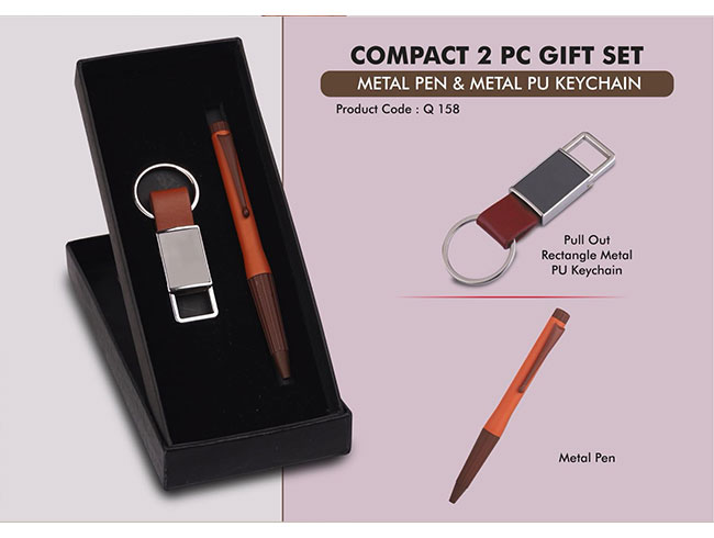 Q158 – Compact 2 Pc Tan Gift Set