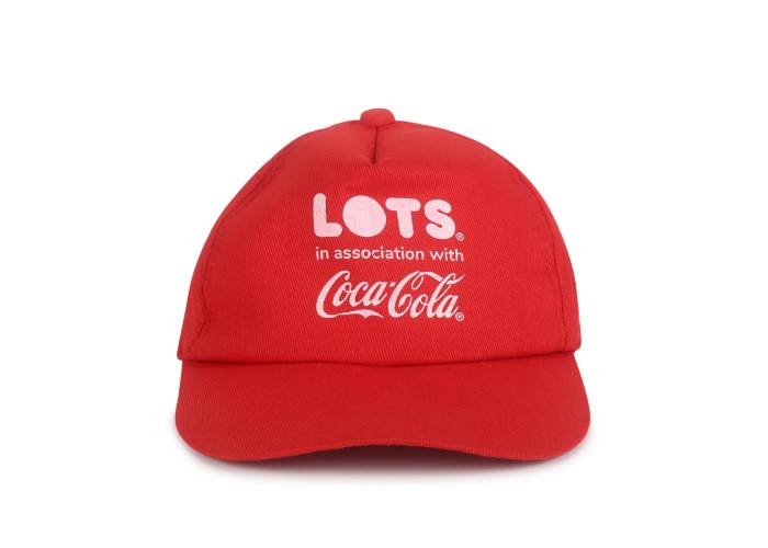 Cap Lots with Coca cola