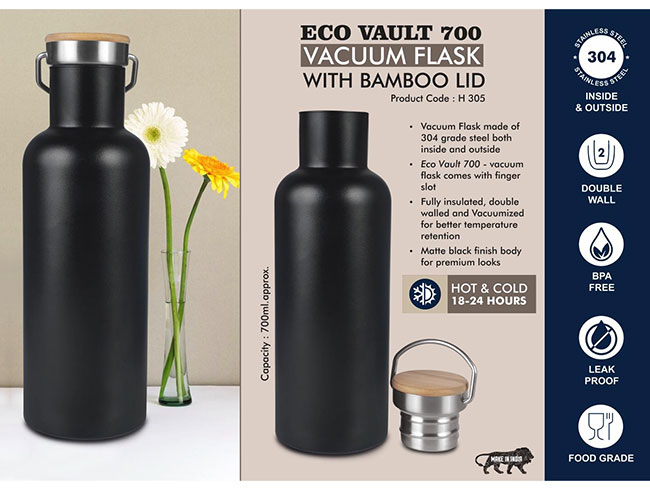 H305 – EcoVault 700: 700 Ml Vacuum Flask